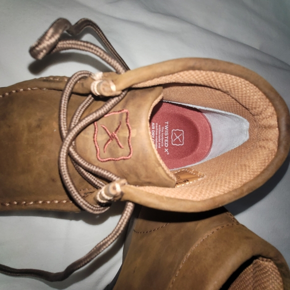 Twisted X Steel Toe 8m. Leather!  Worn ONCE - Picture 7 of 9